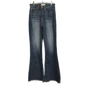 Sterling‎ & Stitch Flare Jean Dark Denim Womens Size 28x34